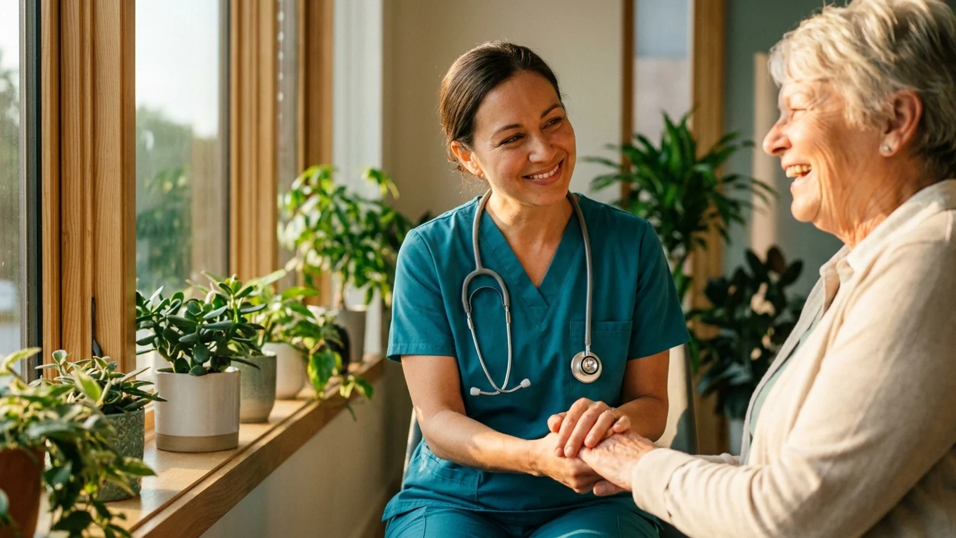 Doctor holding a stethoscope toward a shield icon, the safeguards behind a HIPAA compliant eSignature
