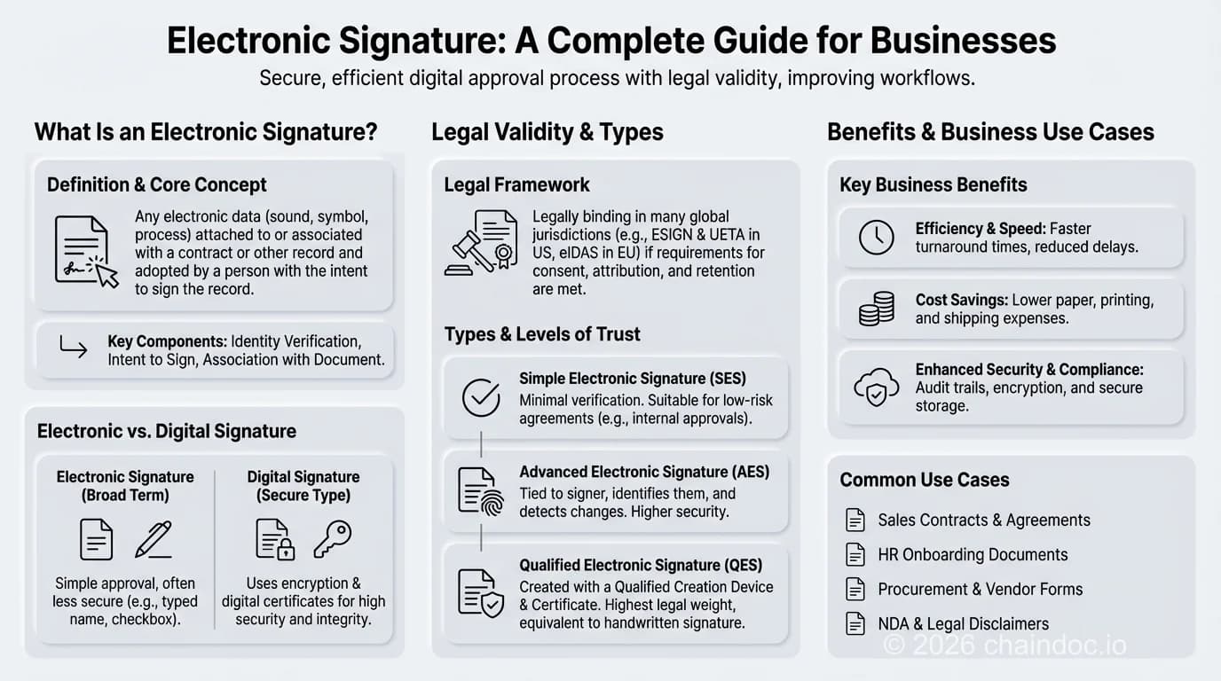 Электронды қолтаңба ағыны: дайындау, қолтаңба сыйлау, мен сертификат