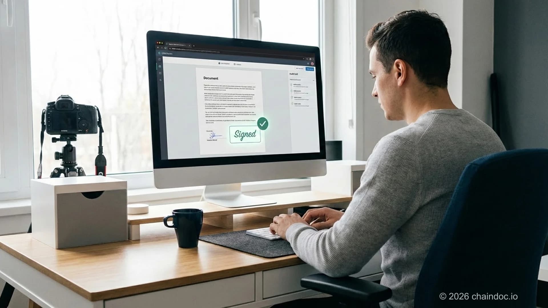 La seguridad verificable detrás de las firmas electrónicas