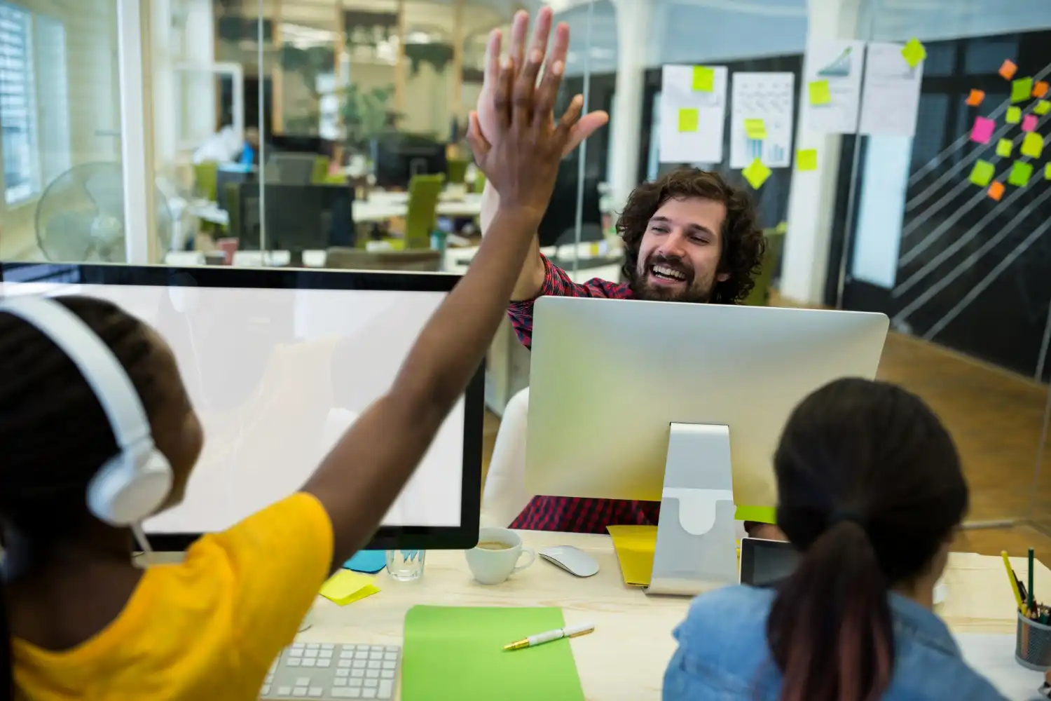 Secure online team collaboration workspace with permission management and access control systems