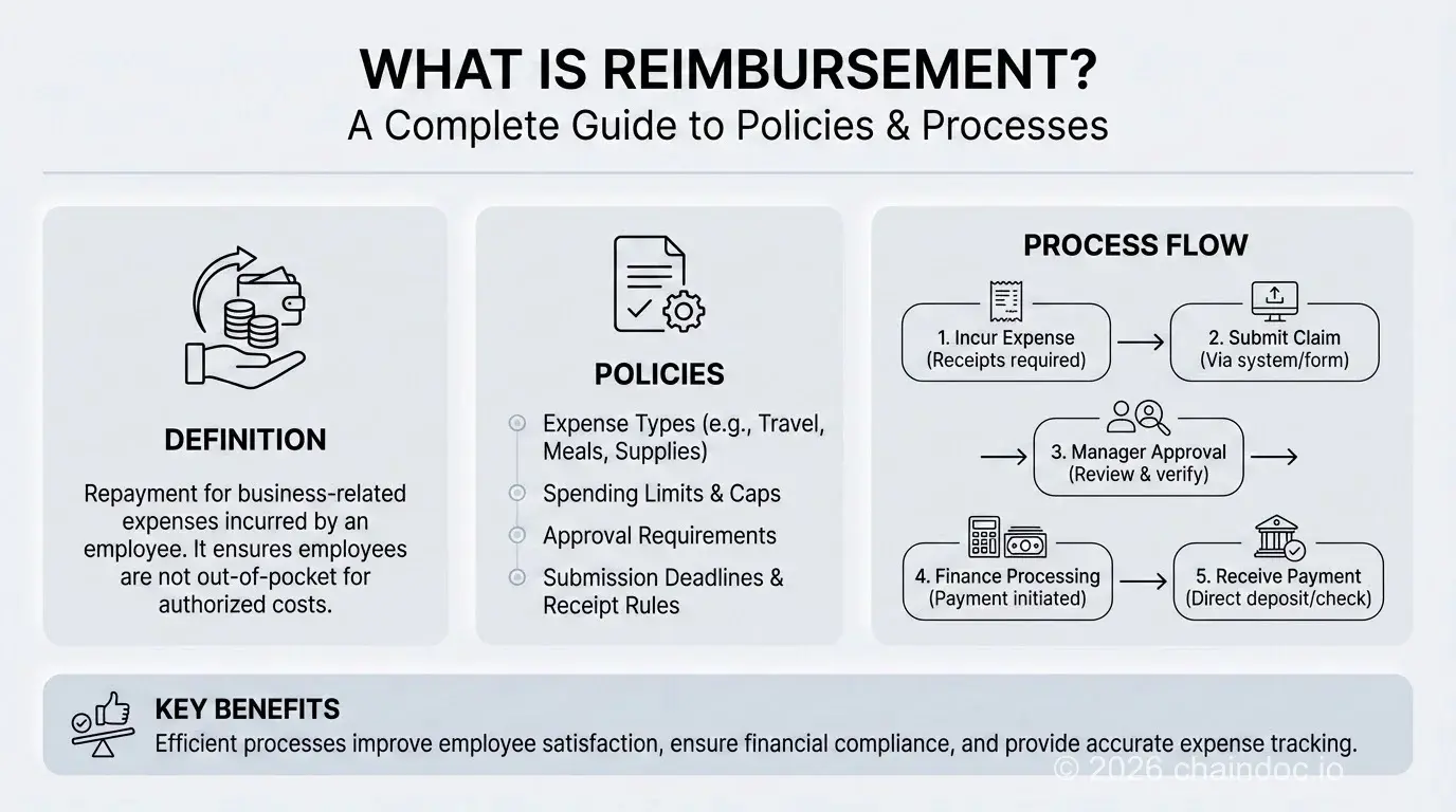 Reimbursement infographic - visual guide