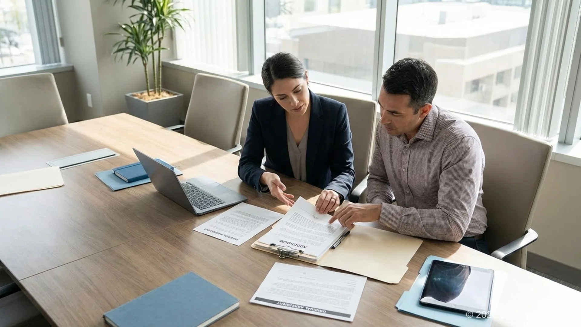 5-step process for drafting an enforceable contract addendum — from title to execution