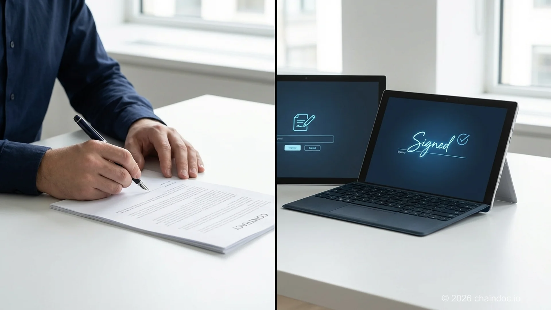 How to write and sign a contract digitally: comparing paper-based vs electronic contract workflows